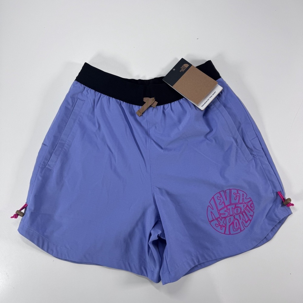 NWT TNF The North Face‎ Trailwear OKT Trail 5" Shorts Womens XSmall Purple Run